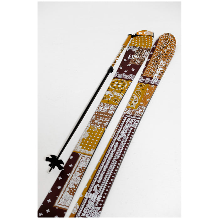 Line Skis Paintbrush Adjustable Ski Poles 2025 Tan