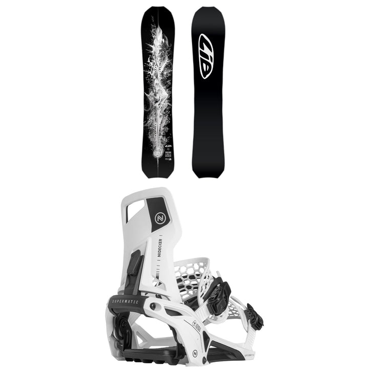Lib Tech T. Rice Orca Snowboard + Nidecker Supermatic Snowboard Bindings 2025