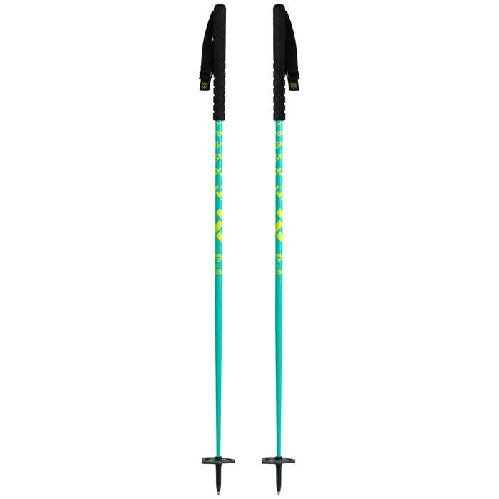 Black Crows Oxus Ski Poles 2026 Green/Yellow
