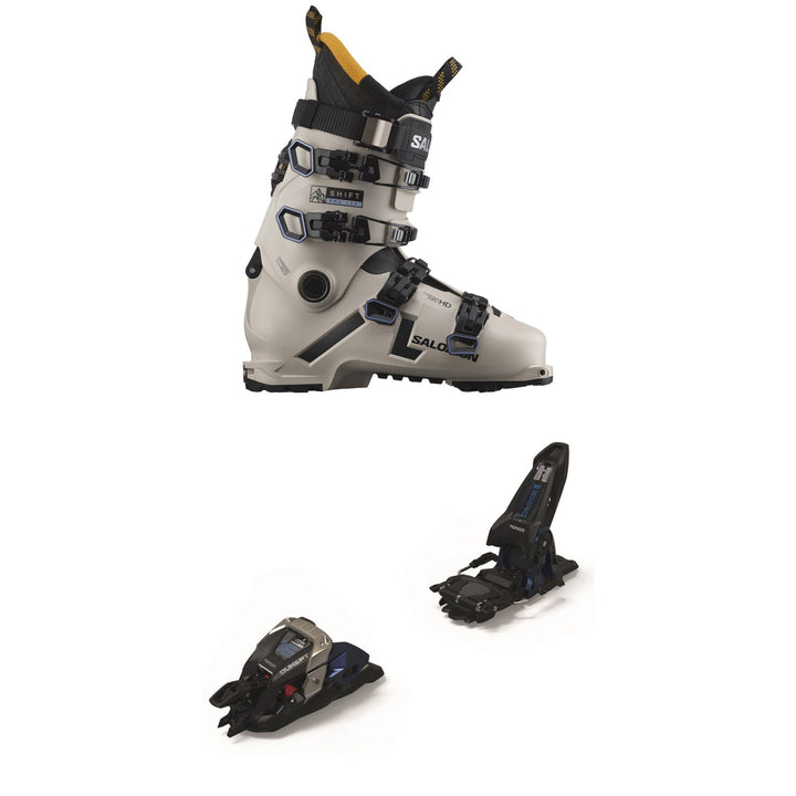 Salomon Shift Pro 130 Alpine Touring Ski Boots + Marker Duke PT 16 Alpine Touring Ski Bindings