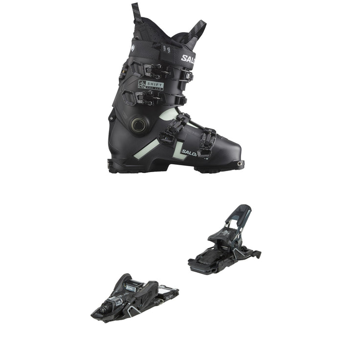 Salomon Shift Pro 90 Alpine Touring Ski Boots - Women's + Salomon S/Lab Shift MNC 10 Alpine Touring Ski Bindings