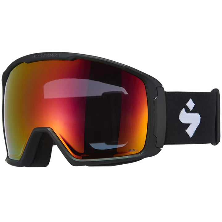 Sweet Protection Clockwork WC Max RIG Reflect Low Bridge Goggles Matte Black/RIG Topaz+RIG Light Amethyst