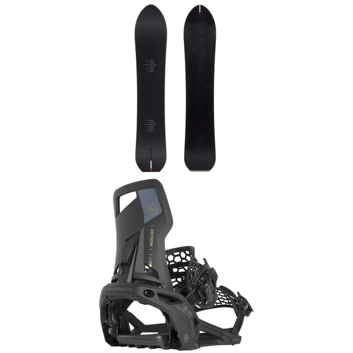 Season Nexus Snowboard + Nidecker Supermatic Snowboard Bindings 2025
