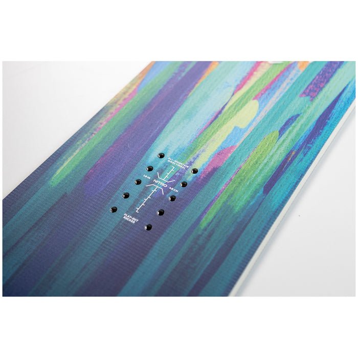 nitro lectra brush snowboard The 2026 Leaf Cam-Out Women's The FlatOut Rocker profile provides a laid Nitro Lectra Brush Snowboard -