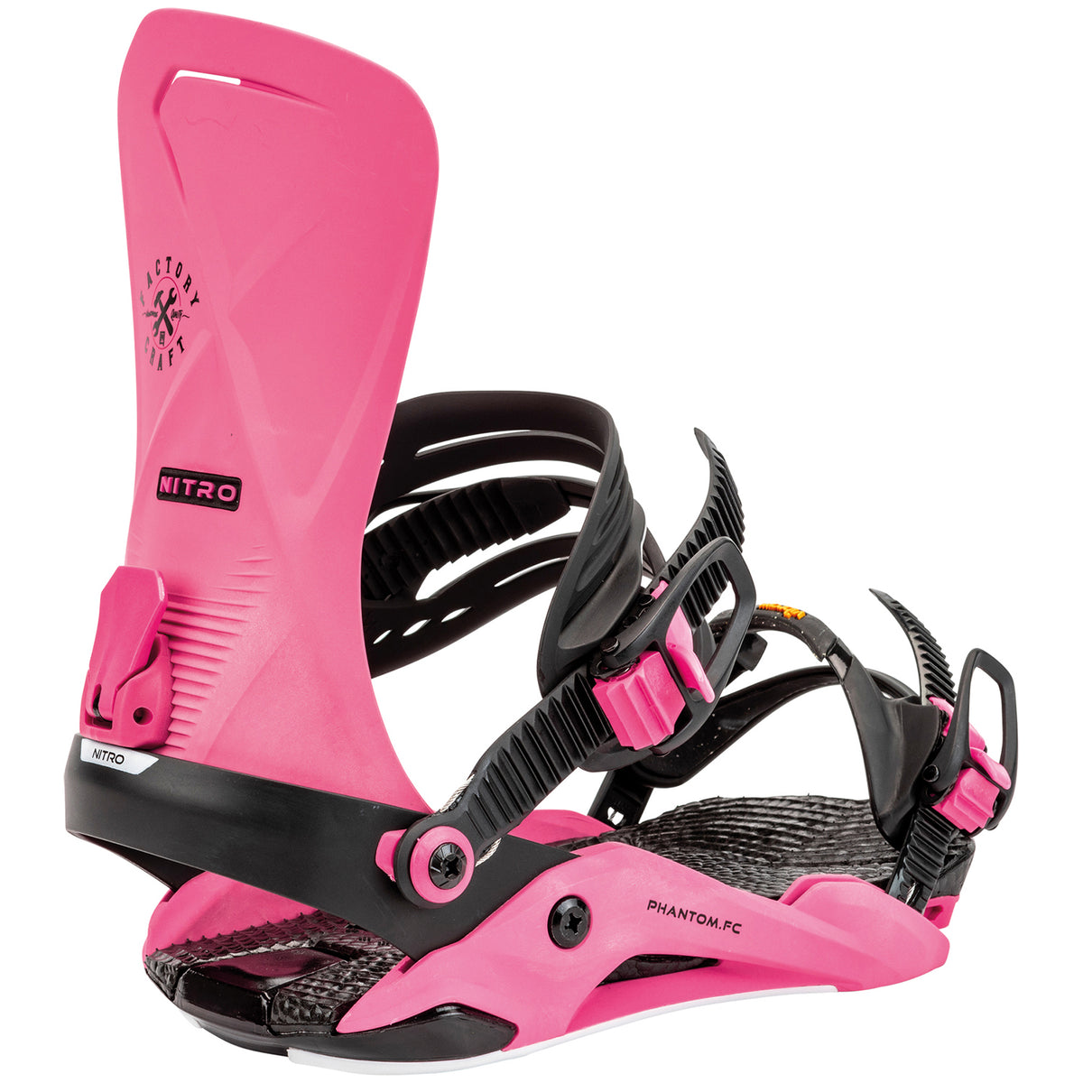 Nitro Phantom Snowboard Bindings 2025 Factory Craft