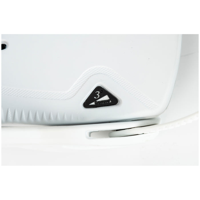 Nitro One Snowboard Bindings 2025 Black/White/Red