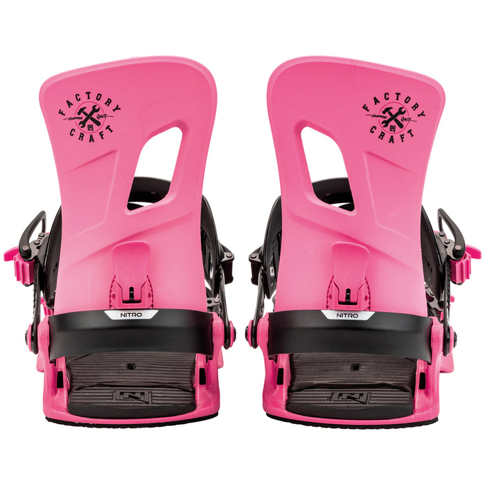 Nitro Rambler Snowboard Bindings 2025 Factory Craft
