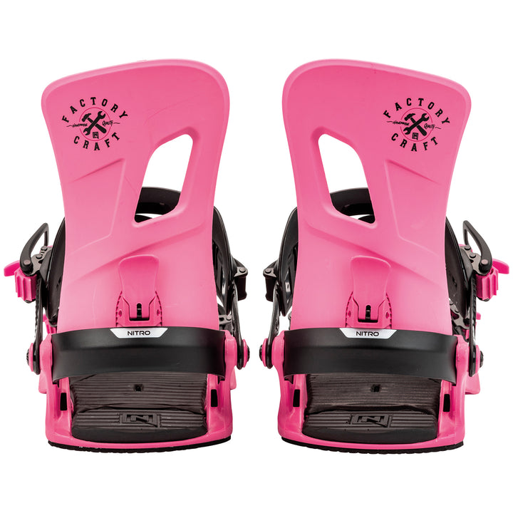 Nitro Rambler Snowboard Bindings 2025 Factory Craft