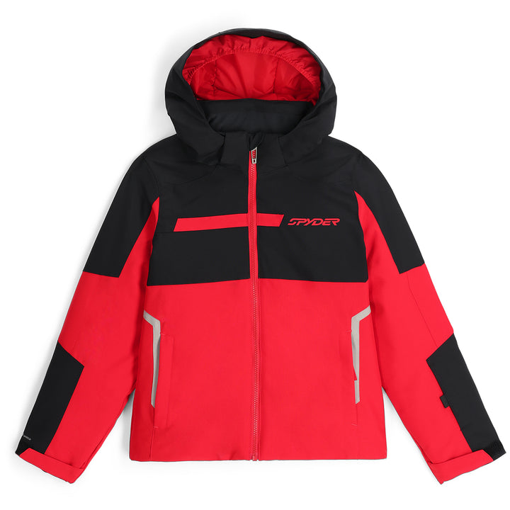 Spyder Challenger Jacket - Boys' Spyder Red