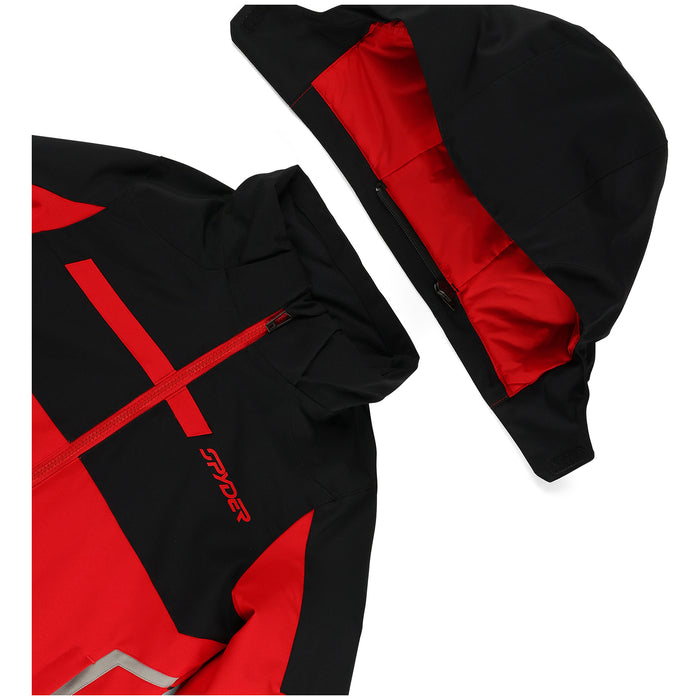 Spyder Challenger Jacket - Boys' Spyder Red