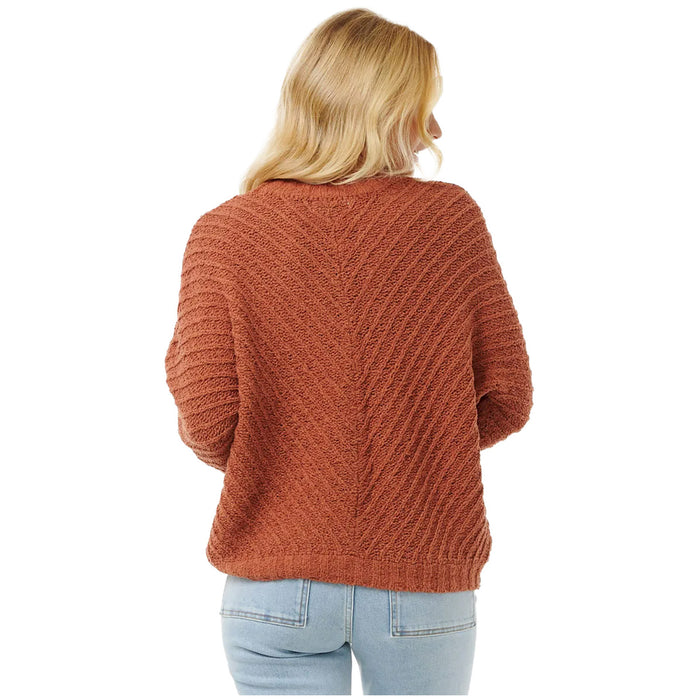 Rip Curl Classic Surf Knit Crew - Women's Rust