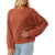 Rip Curl Classic Surf Knit Crew - Women's Rust