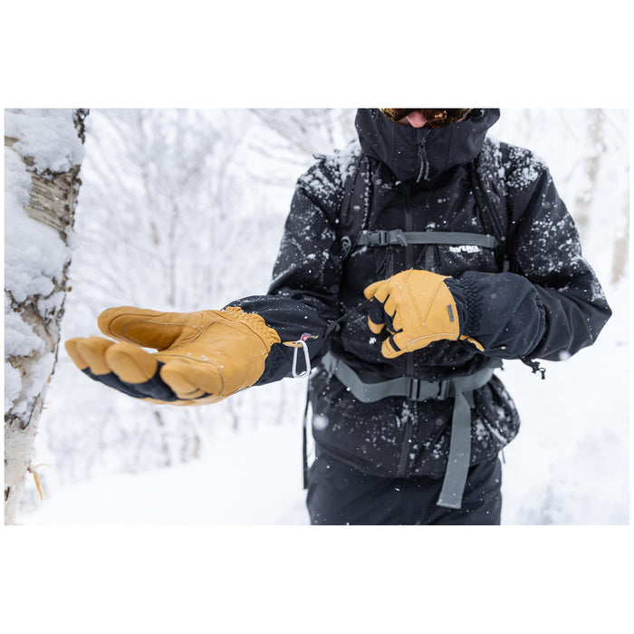 Oyuki Arashi Guide GORE-TEX Gloves Desert Tan/Asphalt