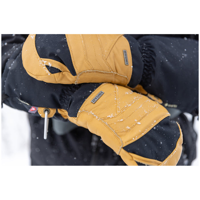 Oyuki Arashi Guide GORE-TEX Mittens Desert Tan/Asphalt