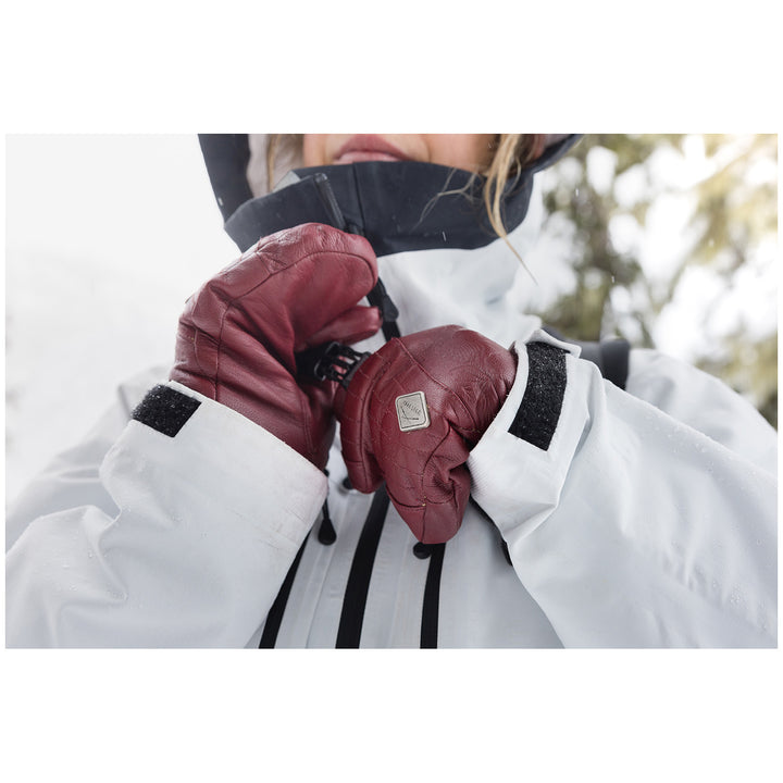 Oyuki Chika GORE-TEX Trigger Mittens - Women's Anna Segal Red