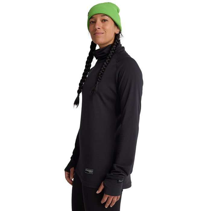 Oyuki Hitatech Funnel Neck Longsleeve - Women's Black