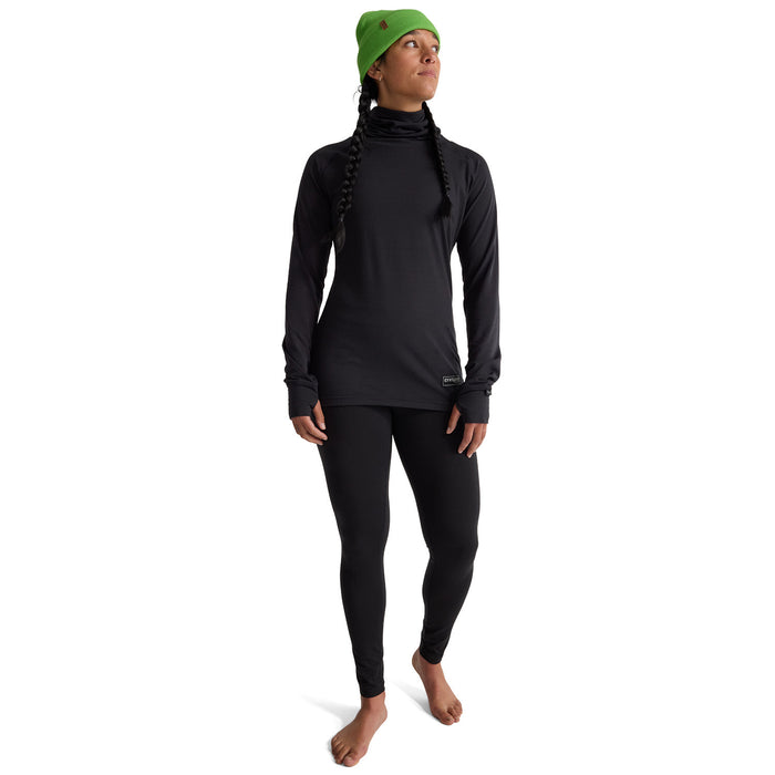Oyuki Hitatech Funnel Neck Longsleeve - Women's Black
