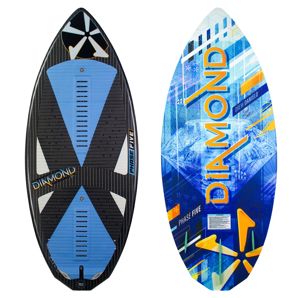 Phase Five Diamond Turbo Wakesurf Board 2024