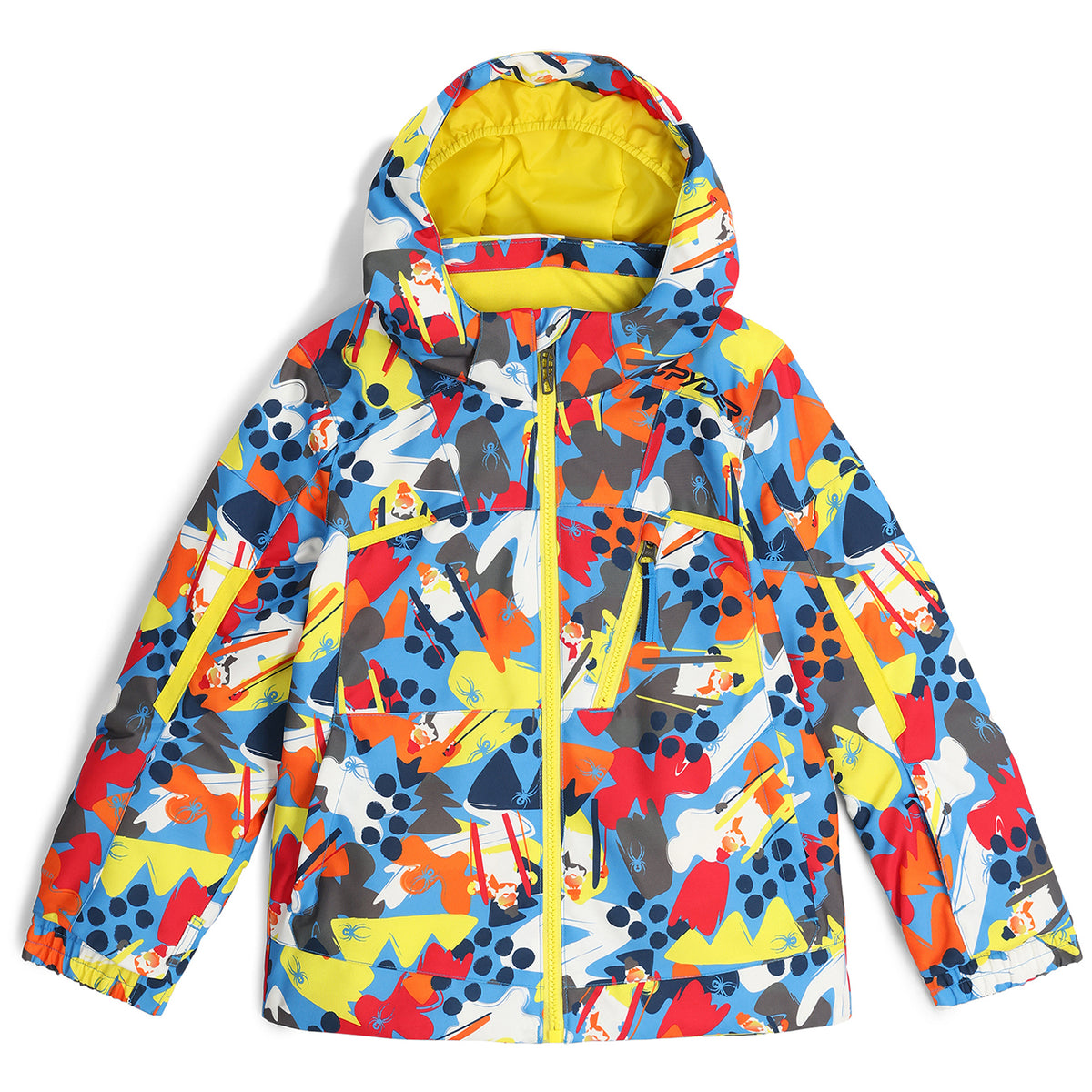 Spyder Leader Jacket - Toddler Boys' Yeti Camo Aether Blue