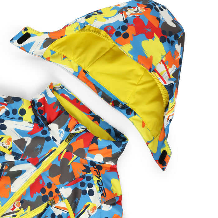 Spyder Leader Jacket - Toddler Boys' Yeti Camo Aether Blue