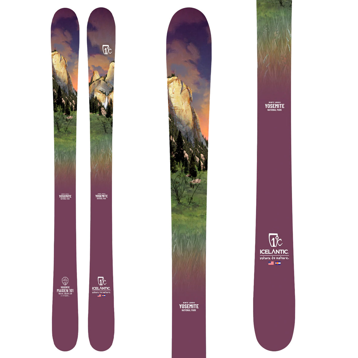 Icelantic Yosemite Maiden 101 Skis - Women's 2025