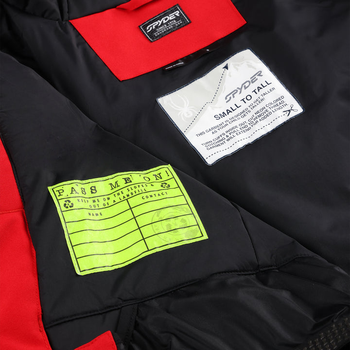 Spyder Slash Jacket - Toddler Boys' Spyder Red