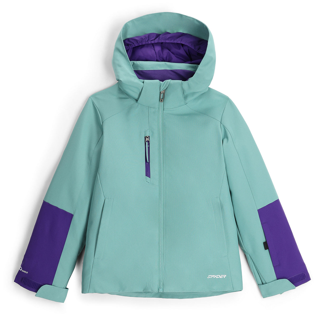 Spyder Mila Jacket - Girls' Sea Glass