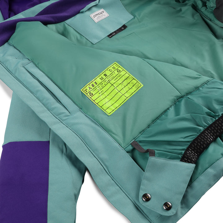 Spyder Mila Jacket - Girls' Sea Glass