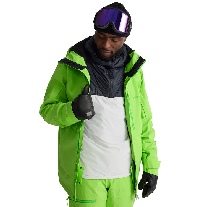 Oyuki Kazan Insulator Anorak Jacket - Unisex Chalk/Black