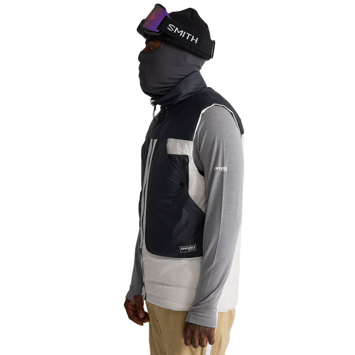 Oyuki Toya Down Insulator Vest - Unisex Chalk/Black
