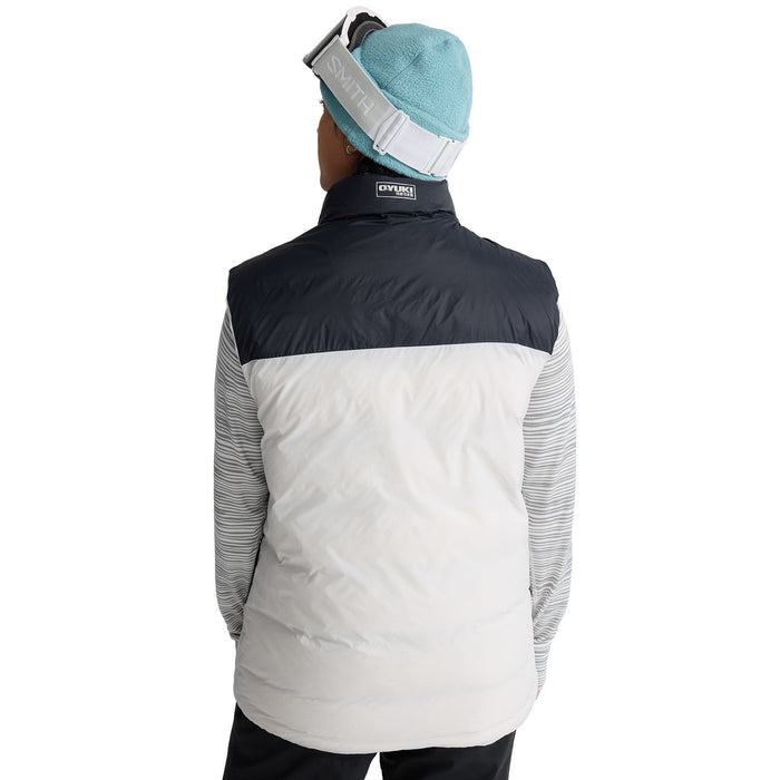 Oyuki Toya Down Insulator Vest - Unisex Chalk/Black