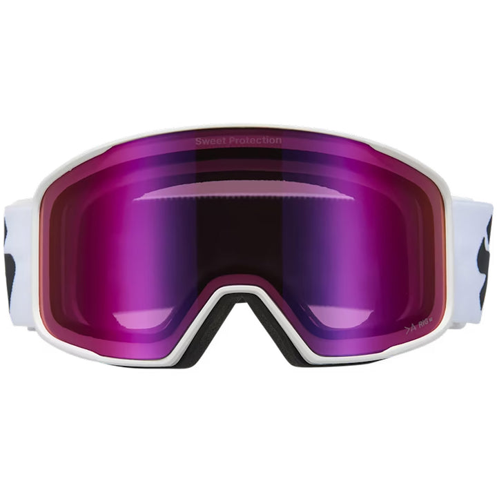 Sweet Protection Boondock RIG Reflect >A Goggles Satin White/White/Aksel/RIG Bixbite
