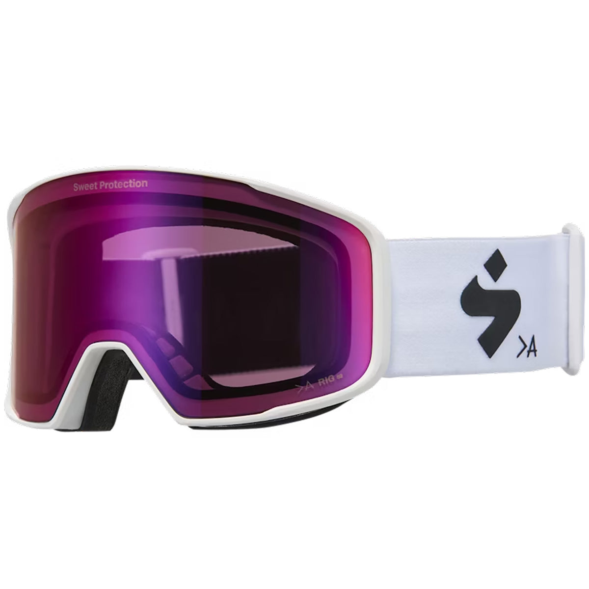 Sweet Protection Boondock RIG Reflect >A Goggles Satin White/White/Aksel/RIG Bixbite