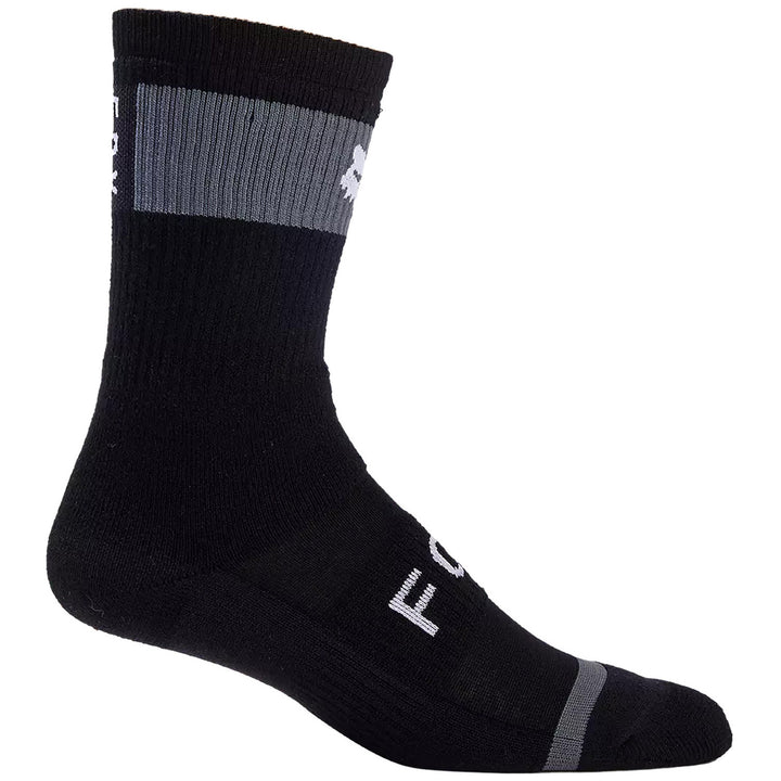 Fox Racing Defend Winter 8" Bike Socks Black