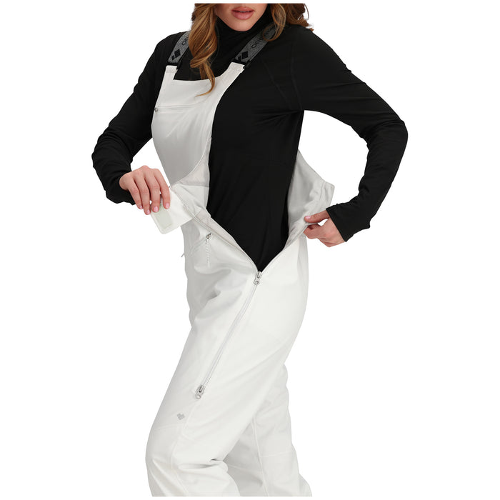 Obermeyer Bliss Short Bibs - Women's White