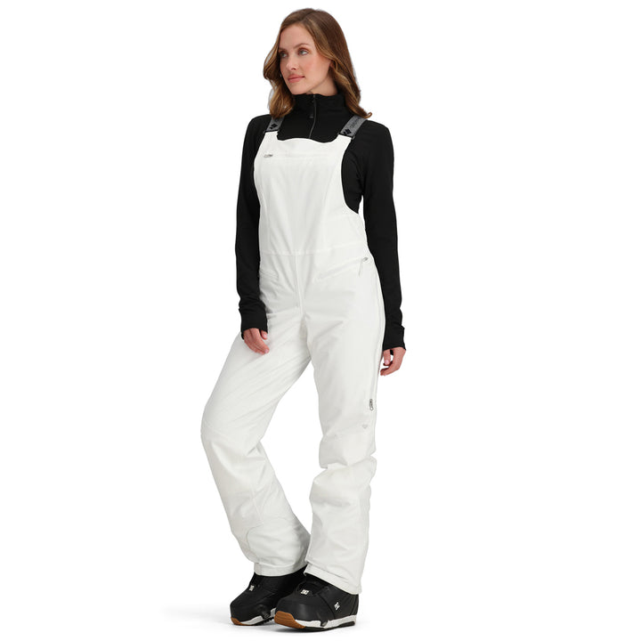 Obermeyer Bliss Short Bibs - Women's White