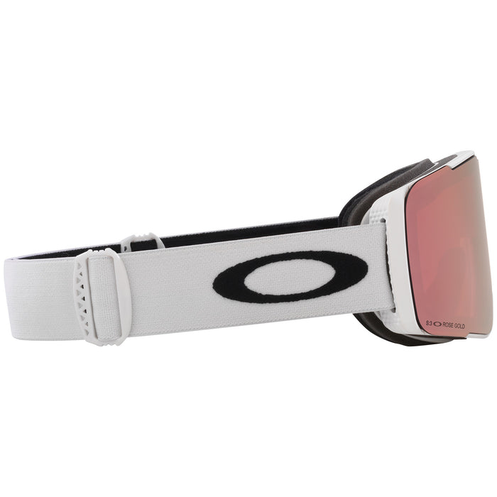 Oakley Line Miner Pro M Low Bridge Fit Goggles Matte White/Prizm Sapphire Iridium+Prizm Rose Gold Iridium