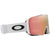 Oakley Line Miner Pro M Low Bridge Fit Goggles Matte White/Prizm Sapphire Iridium+Prizm Rose Gold Iridium