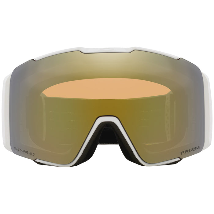 Oakley Line Miner Pro L Goggles Matte White/Prizm Sapphire Iridium+Prizm Sage Gold