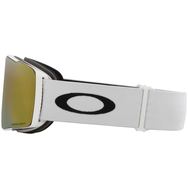 Oakley Line Miner Pro L Goggles Matte White/Prizm Sapphire Iridium+Prizm Sage Gold