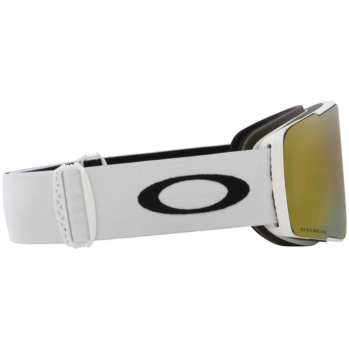 Oakley Line Miner Pro L Goggles Matte White/Prizm Sapphire Iridium+Prizm Sage Gold