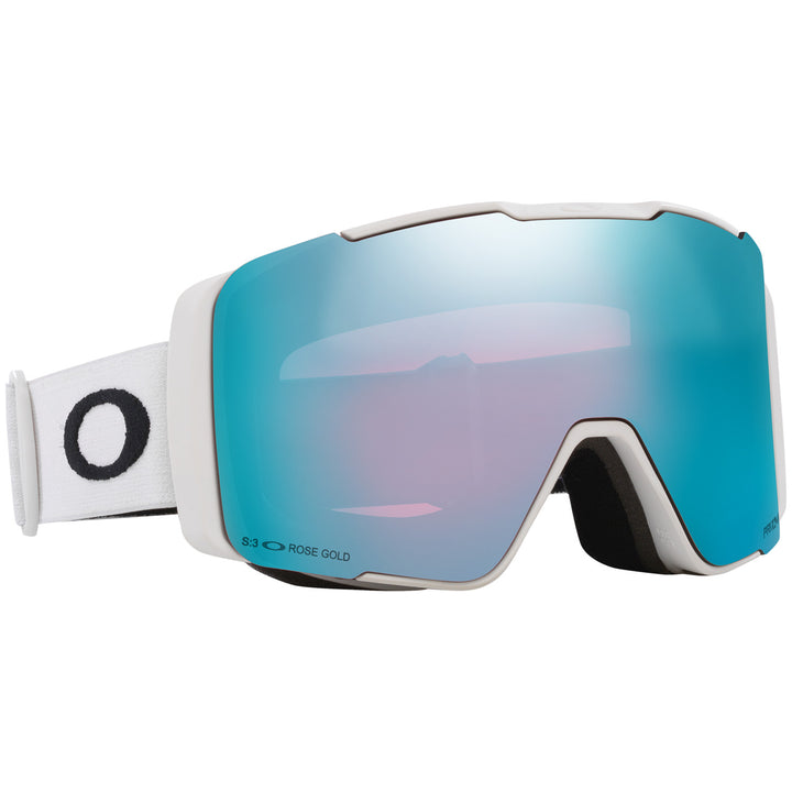 Oakley Line Miner Pro L Goggles Matte White/Prizm Sapphire Iridium+Prizm Iced Iridium