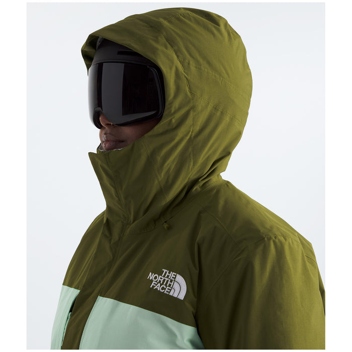 The North Face Freedom Insulated Plus Jacket - Women's Forest Olive/Pale Green/TNF Black