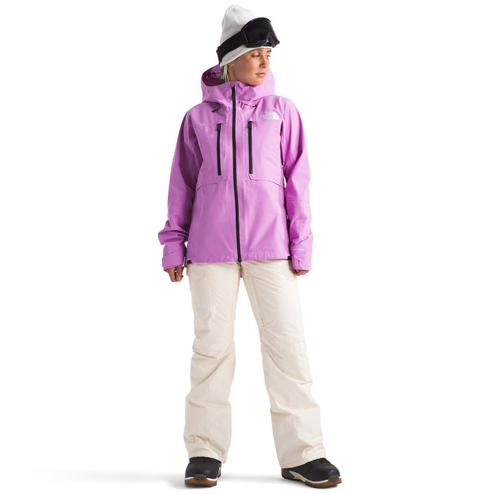 The North Face Freedom Insulated Short Bibs - Women's White Dune