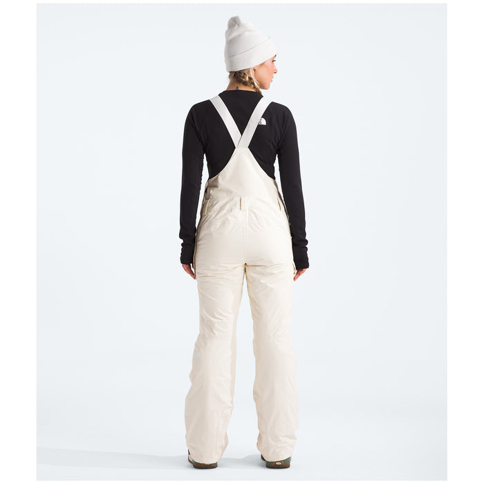 The North Face Freedom Insulated Short Bibs - Women's White Dune