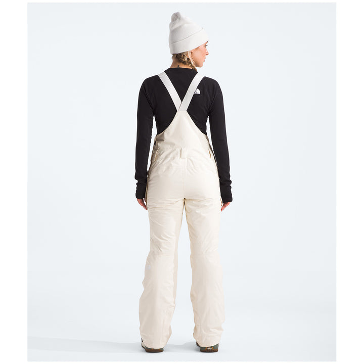 The North Face Freedom Insulated Short Bibs - Women's White Dune