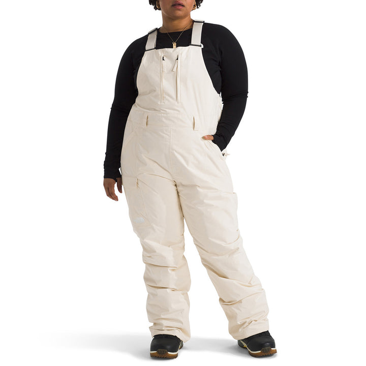 The North Face Freedom Insulated Plus Bibs - Women's White Dune