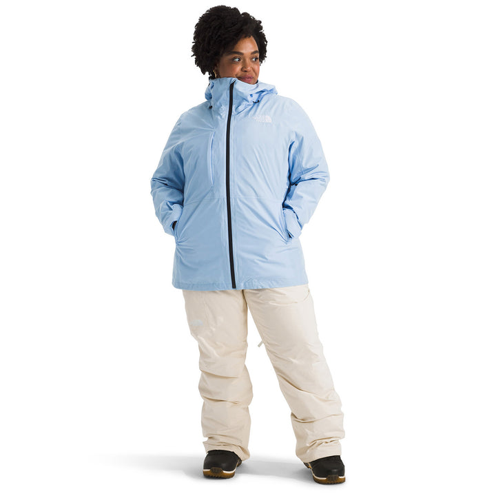 The North Face Freedom Insulated Plus Short Bibs - Women's White Dune