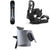 Jones Frontier Splitboard + Union Explorer Splitboard Bindings  + Nomad Universal Tail Clip Splitboard Skins 2025