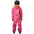 Helly Hansen Fly High 2.0 Ski Suit - Kids' Dragon Fruit Splash Camo AOP